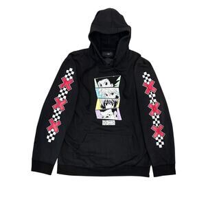 Hunter X Hunter Main 4 Gon Killua Kurapika Leorio Group eyes hoodie X sleeves M